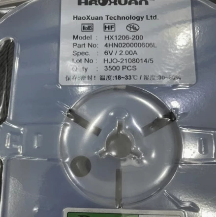 HX1206-200 патч самовосстанавливающийся предохранитель 1206 2A 2000MA 6V Оригинальный Haoxuan