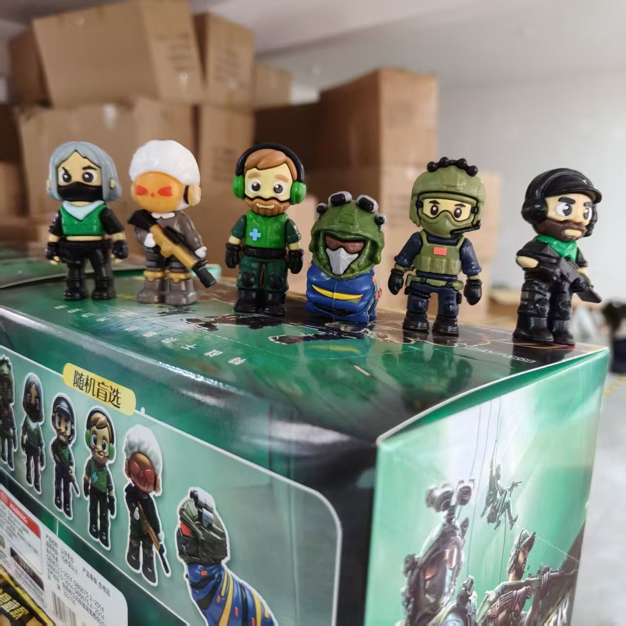 Juguete de Caja Ciega Sorpresa de Resina, Interactivo