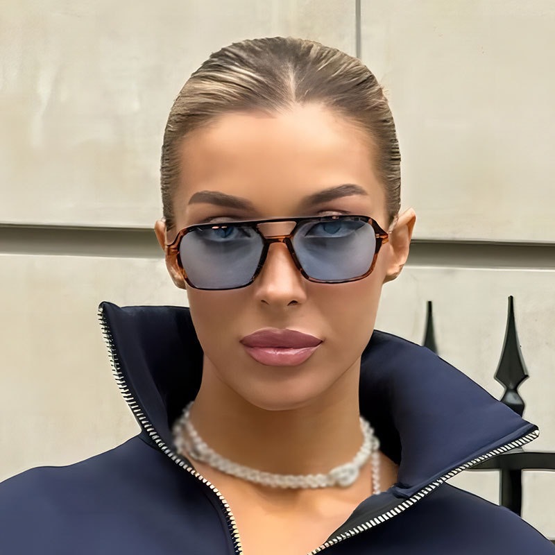 45g Weight Full Frame Glasses Structure Sunglasses Classification Ac, UV400 Protection Lens Material Square Glasses Style Daily Occasion Solid Color Pattern Unisex Gender Casual, Retro Style Casual Retro Solid Color Ac UV400 Protection Square Full Frame Men's Sunglasses 3