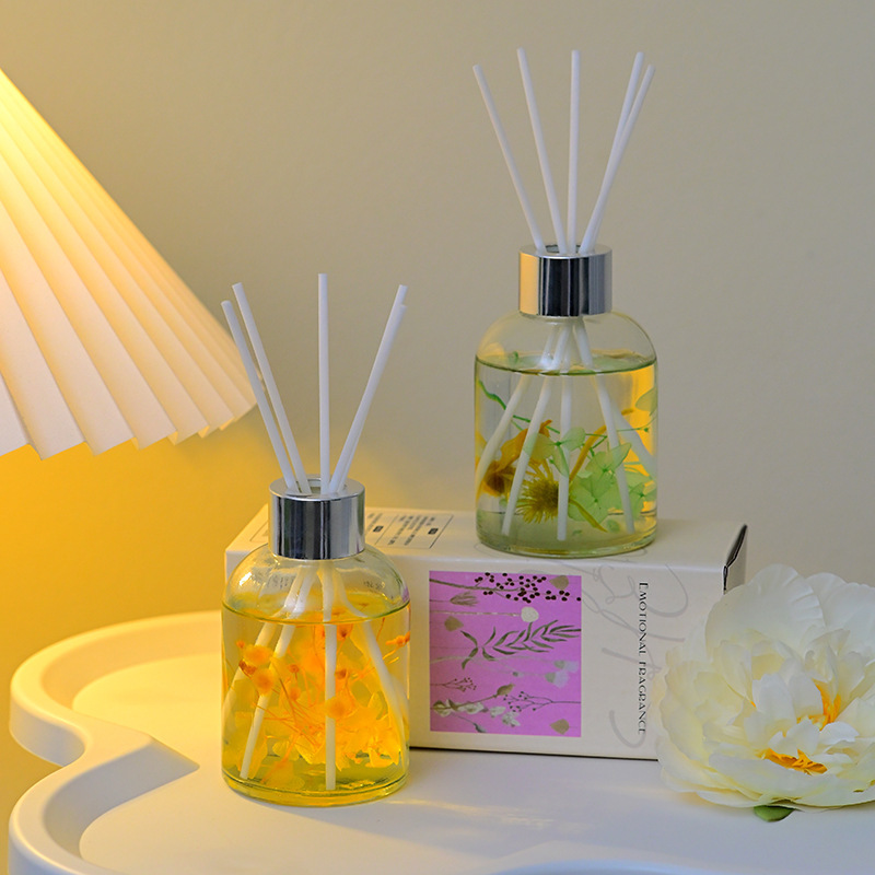 160 ミリリットル植物エッセンシャルオイル無火アロマテラピー家庭用装飾品トイレ長期的な香り芳香剤寝室の消臭|undefined