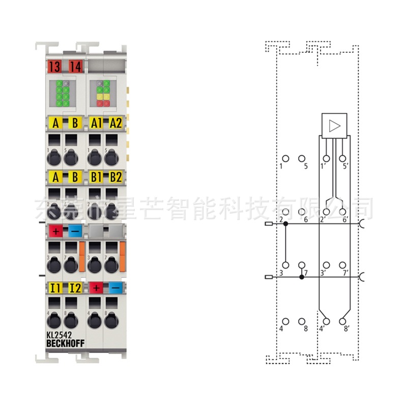 倍福KL2542总线端子模块德国BECKHOFF模块KL2542全新原装现货议价