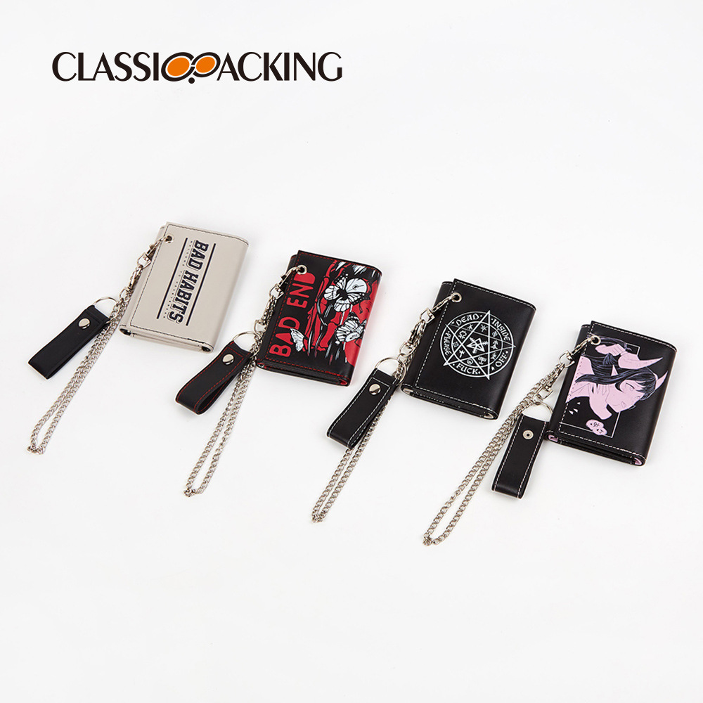 Estilo japonés de dos dimensiones anime monedero de gran capacidad de La Manera multi-titular de la tarjeta de gran capacidad de identificación bolsa