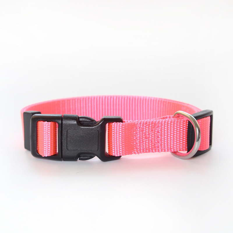 Fábrica directa collar de mascotas de nylon gato perro antideslizante desgaste antideslizante corda de tracción de perro al por mayor venta en caliente transfronteriza