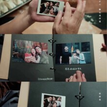 (许我耀眼）同款跨境diy成长纪念册学生空白小学生相册本3孔活页