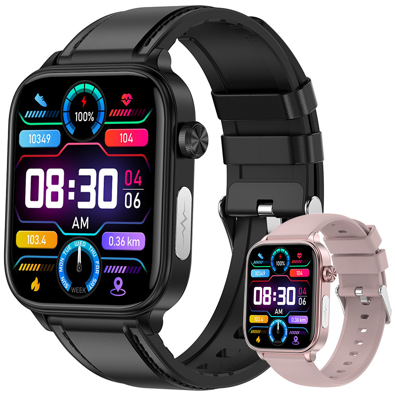 ET570 Smart Watch ECG ECG Bluetooth Call AMOLED Bluetooth Call Uric Acid Cross Border in stock Wholesale