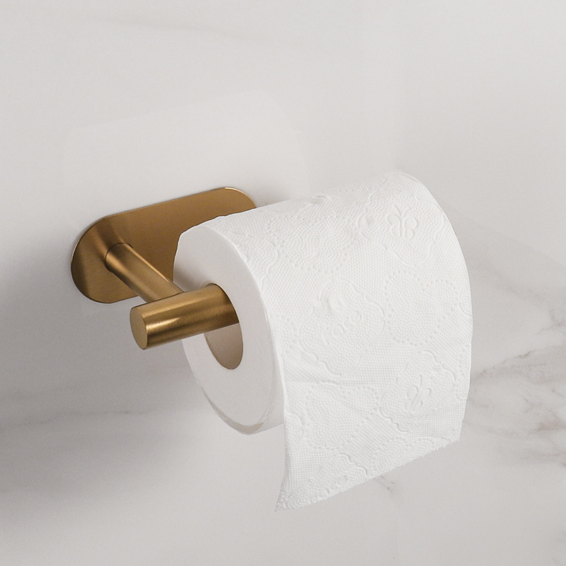 Stainless steel paper towel holder without punching kitchen napkin holder bathroom toilet paper holder toilet paper holder bathroom roll holder