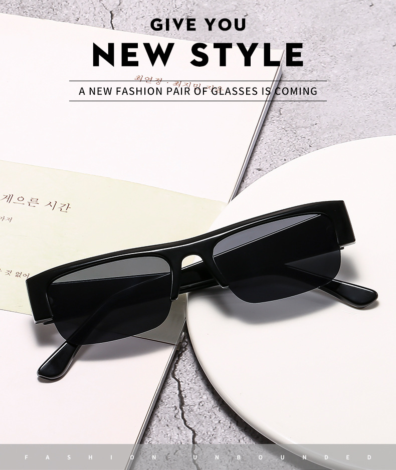 Vintage Eckige Damen Sonnenbrille Im Trendigen Retro Stil_voghion.com
