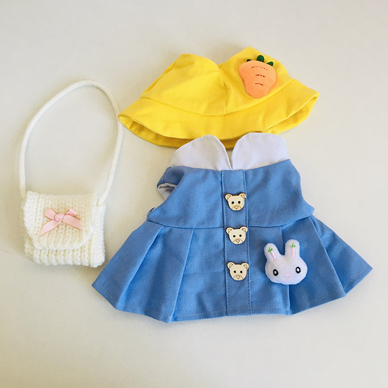 No. s Beier Lulu ropa 30cm conjunto oso muñeca ropa hecha a mano oso de peluche muñeca regalo para niñas