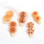 美味卡通树脂面包材料包