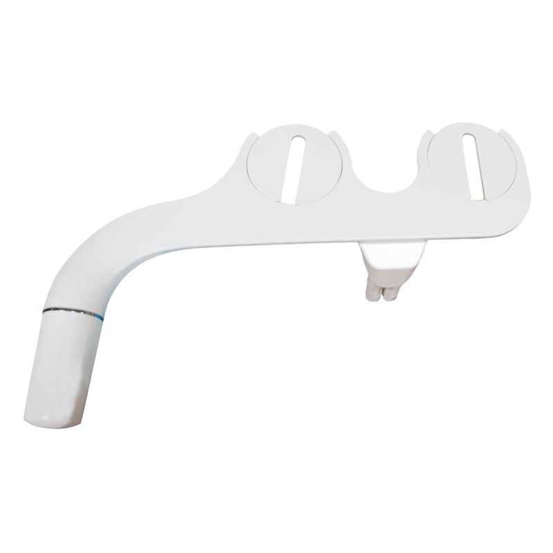 Cross-border simple buttocks washing intelligent single cold double jet toilet lid washer toilet seat cover cleaner