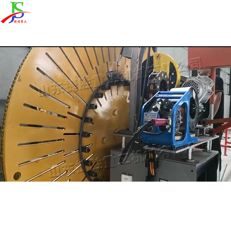 CNC de soldadura automática barra de acero máquina de bobinado carretera y la construcción de puentes barra de acero de soldadura máquina dobladora jaula de acero máquina de soldadura automática