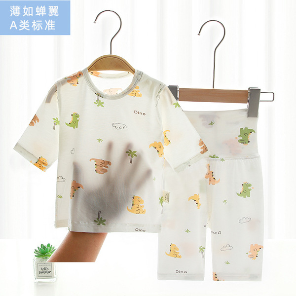 Children's summer pijama for men and women girl's