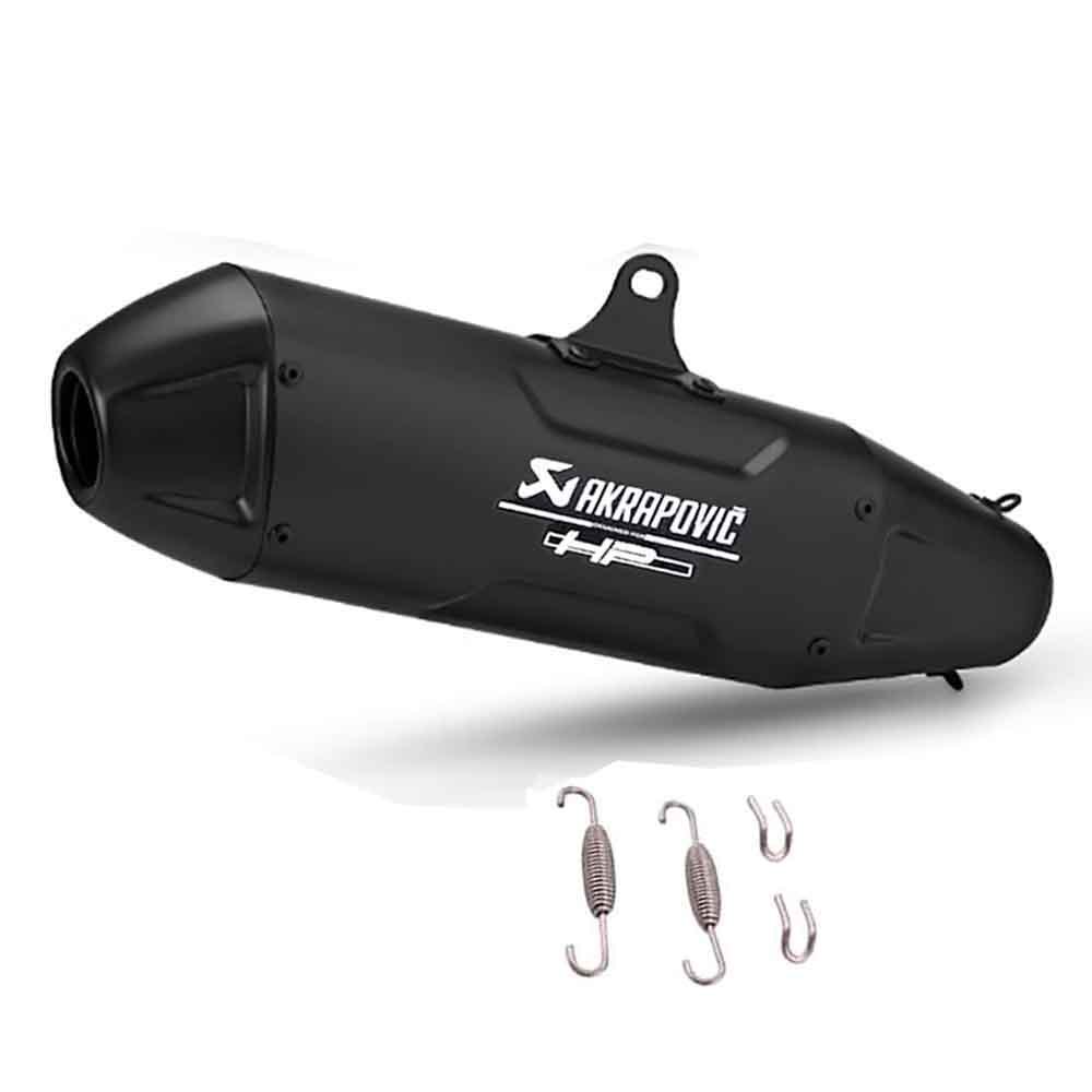 Motorcycle modified exhaust pipe 51MM universal tail section off-road MT03/KTM/Kawasaki/CB400F/CB650F