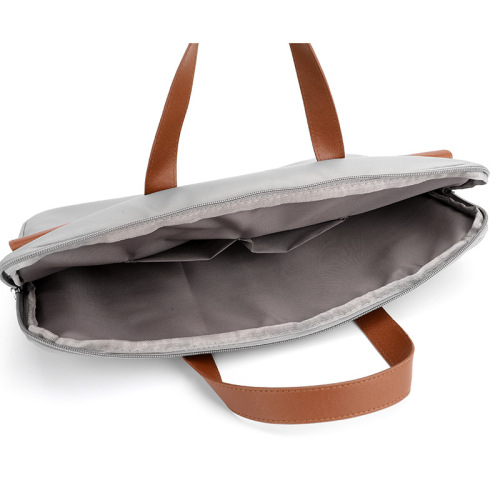 Wholesale new 15.6-inch solid color laptop bag 14-inch notebook bag color matching portable document briefcase