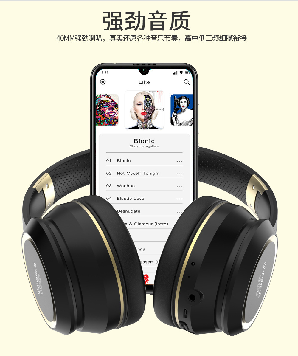 Auriculares Bluetooth KH20 de Diadema, Nuevo Modelo Transfronterizo, para Llamadas de Negocios, Videojuegos, Auriculares Inalámbricos, Dropshipping
