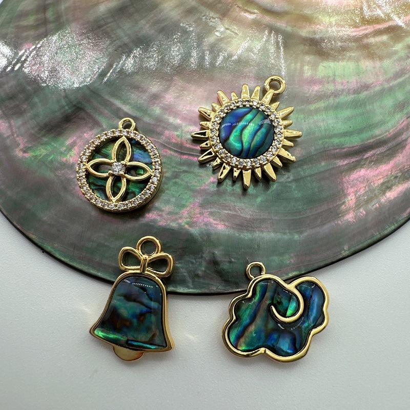 6g Weight Pendant Jewelry Making Type Diameter 10mm Jewelry Making Size Shell Inlay Material DIY Jewelry Accessories Classification 1 Piece Quantity Copper Material Clouds, Sun Pattern Plating, Inlay Design Classic Style Style 1 Piece Diameter 10mm Copper Shell Clouds Sun Pendant 6