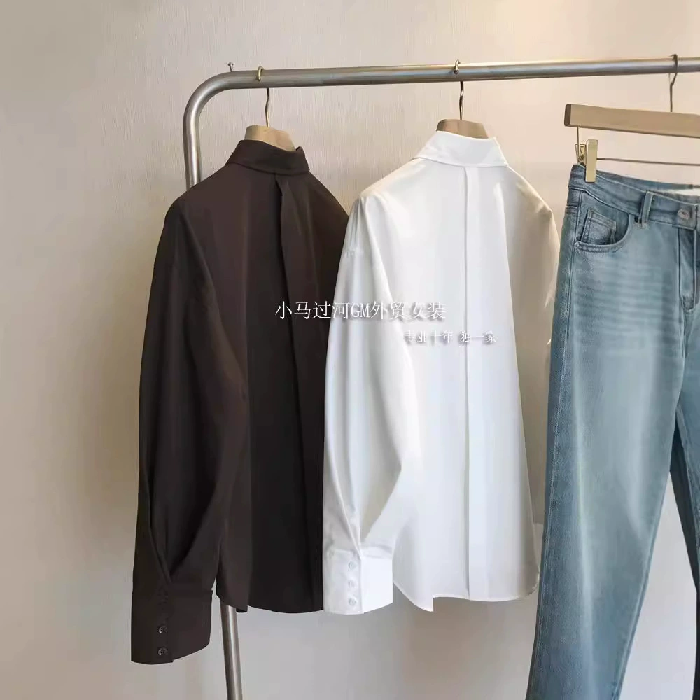 Верхняя часть тела действительно абсолютно! Супер модель ветра, L * mair закон однократный темпераментный свободный профиль без горячей рубашки против морщин для женщин