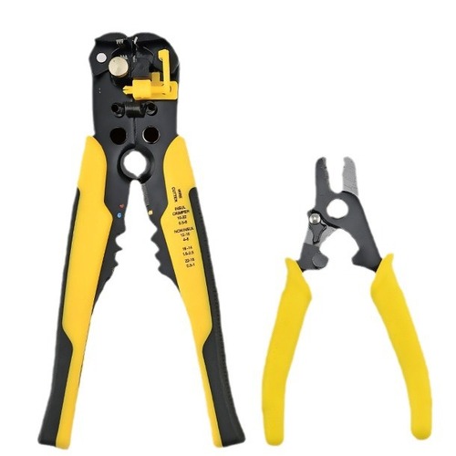 Universal wire stripping pliers, multi-functional automatic stripping pliers, crimping wire wiring pliers, electronic labor-saving wire stripping pliers, fiber optic pliers