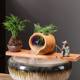 Circulating Water Pottery Pot Ecological Tank Ancient Fish Farming Courtyard Landscaping Ornaments Indoor Oxygenation Filtration Water Flow Accessories