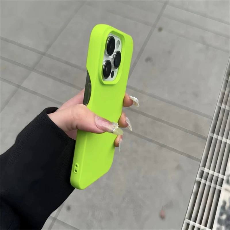 Чехол для телефона (Apple) совместим с iPhone 11–17 сериями, ульратонкий матовый, многоцветный