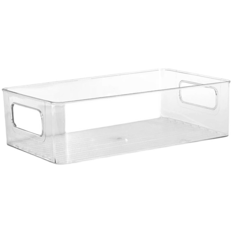 デスクトップ透明収納ボックス本ケース化粧品アクセサリー整理プラスチックケースかわいい学生収納バスケットアクリル|undefined