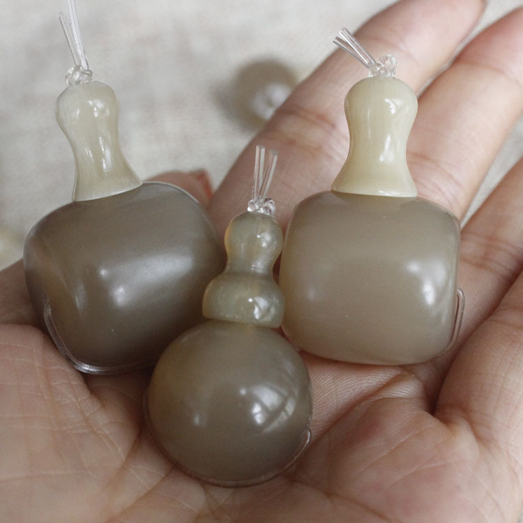 藏式天然泰国白水牛角三通佛头其他配件顶珠腰珠搭配金刚星月菩提