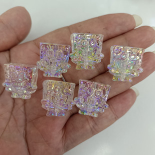 21mm�UV͸�Ųʿ�ͨ���� DIY�ֹ�����ɢ�鴮�P�֙C朰���Ʒ���