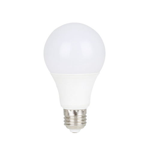 LED bulb three-color dimming two-color plastic-coated aluminum E27 screw bulb wholesale ultra-bright energy-saving constant current dimming lamp