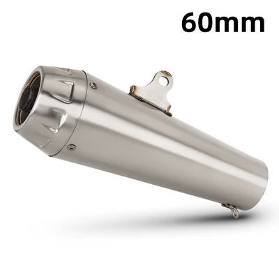 Motorcycle Accessories Modified Exhaust Motorcycle exhaust pipe - stainless-steel-titanium-color-60mm-welded-lifting-lugs