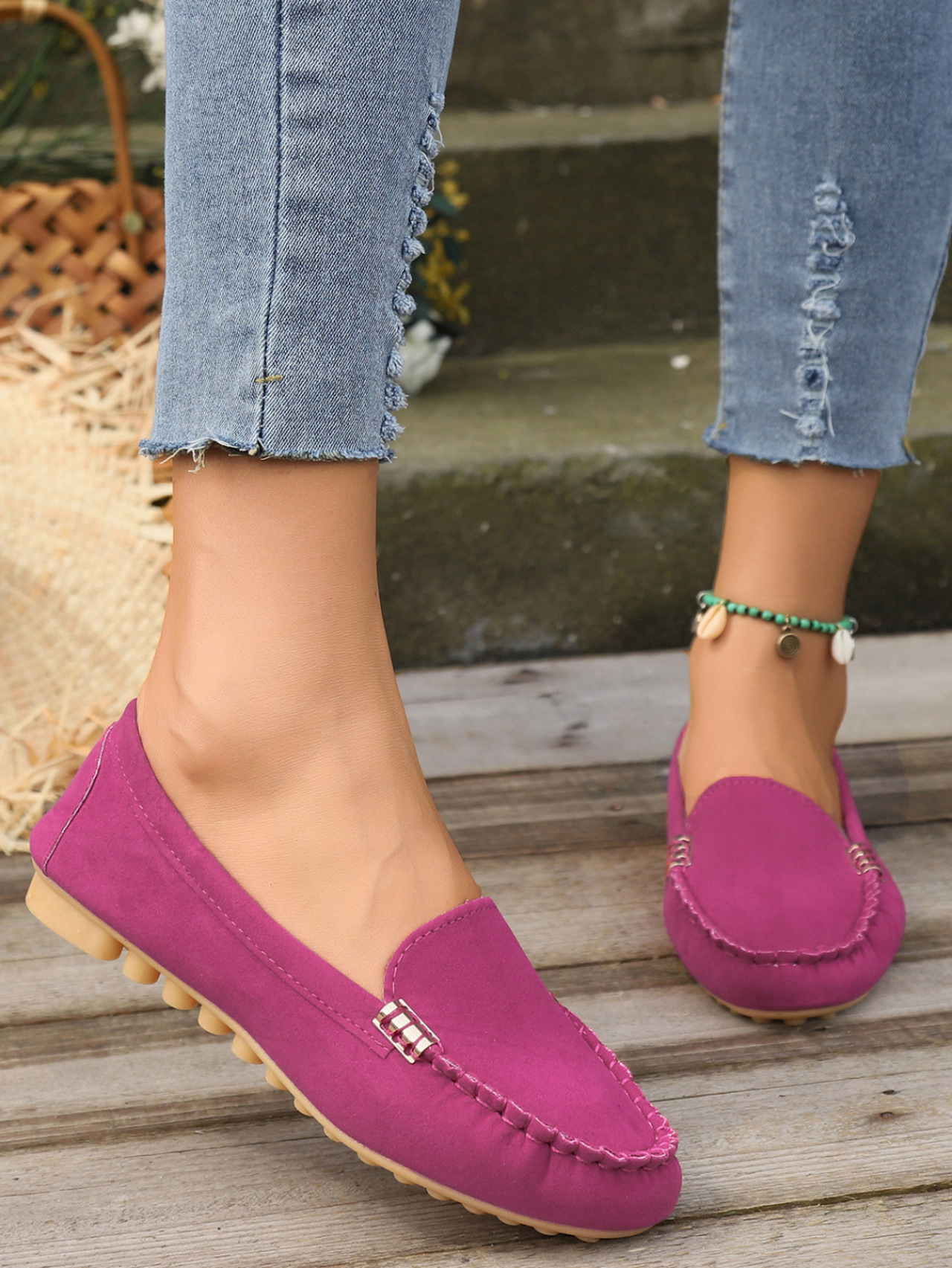 Cross-border Year-round In-stock Flat Shallow Casual Women's New Spring And Autumn Models, Large Size Lightweight Work_vogvips.com