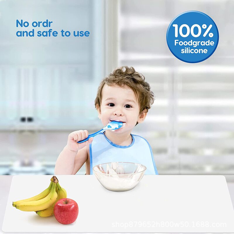 工場食品グレードのシリコーンガスケット防水キャビネットマット家庭用子供用テーブルマット肥厚耐油まな板マットプレースマット|undefined