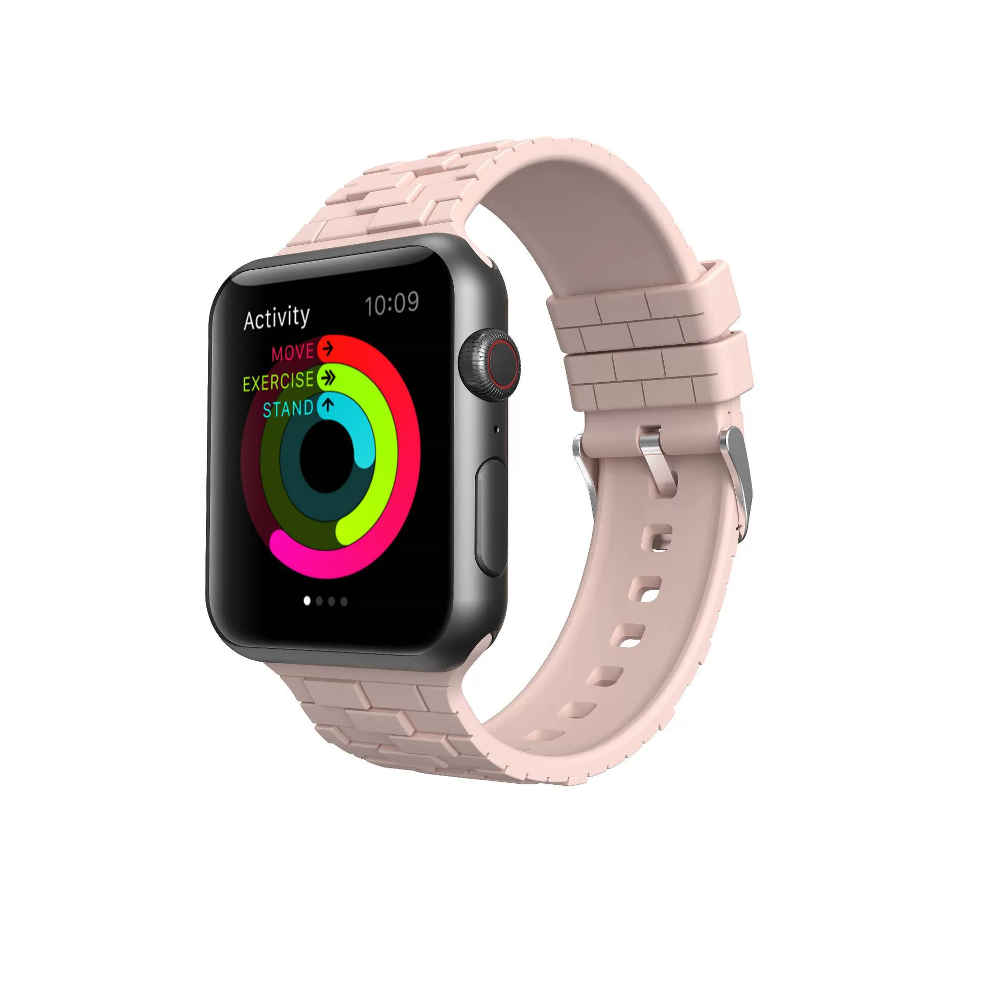 Apple, силиконовый ремешок для часов, кубик Рубика