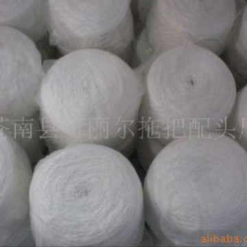 供应超细纤维合股绳编织拖把线擦地拖鞋汽车刷拖把头加工缝纫