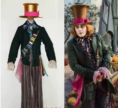 Алиса в стране чудес 12 Зеркало Приключения Безумный Шляпник COS Бесплатная доставка