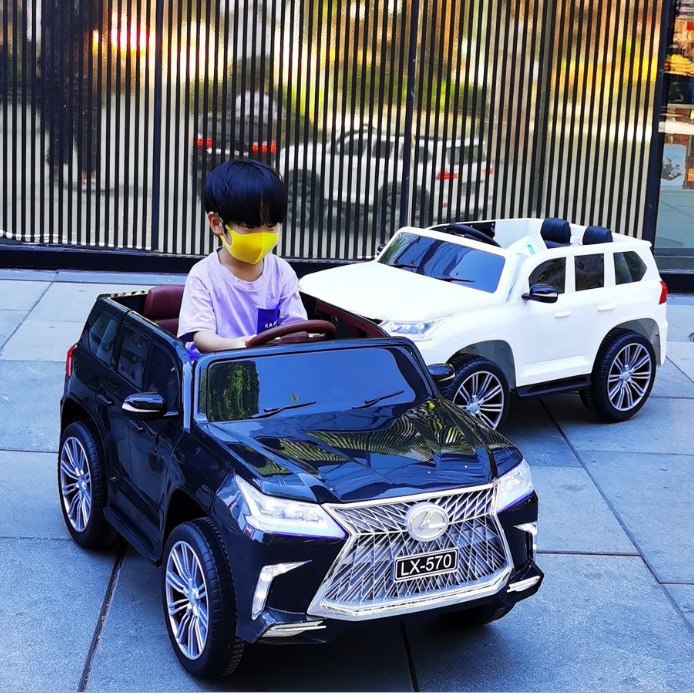 Samat 7588 Lexus LX750 coche eléctrico para niños coche todoterreno puede ser un niño con coche de control remoto