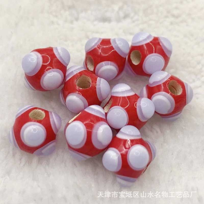 RS157-RS178 Известные японские стеклянные бусины Дзи бусины DIY стеклянные бусины