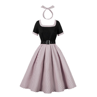 �羳Ů�b�W��50s�ձ��Lײɫϵ�������͹Ų��c��[���L�B��ȹ10024