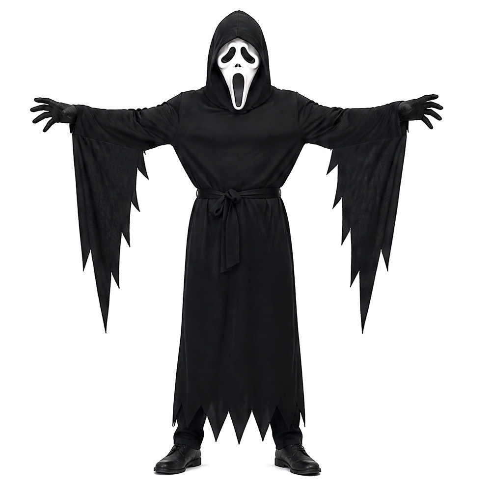 Halloween Death Dress Dress Up Sickle Screaming Death suit All Saints COS Horror Death Dress Up