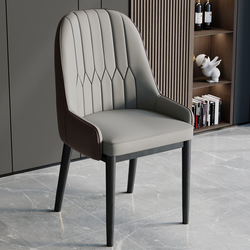 회색 얼굴 _ 커피 백 _ 모두 검은 다리