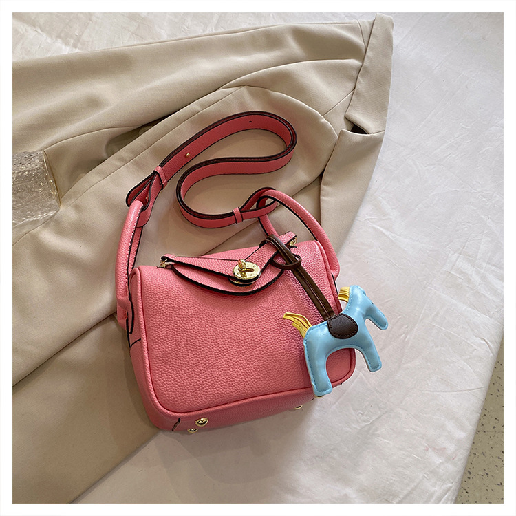 Sac pour femmes en PU de qualité haut de gamme sac Lindy mini petit sac à bandoulière mode Lindy sac pour femme sac de médecin sacs_voghion.com