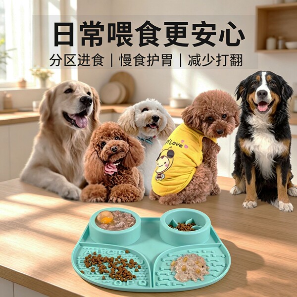 Silicone universal dinner plate