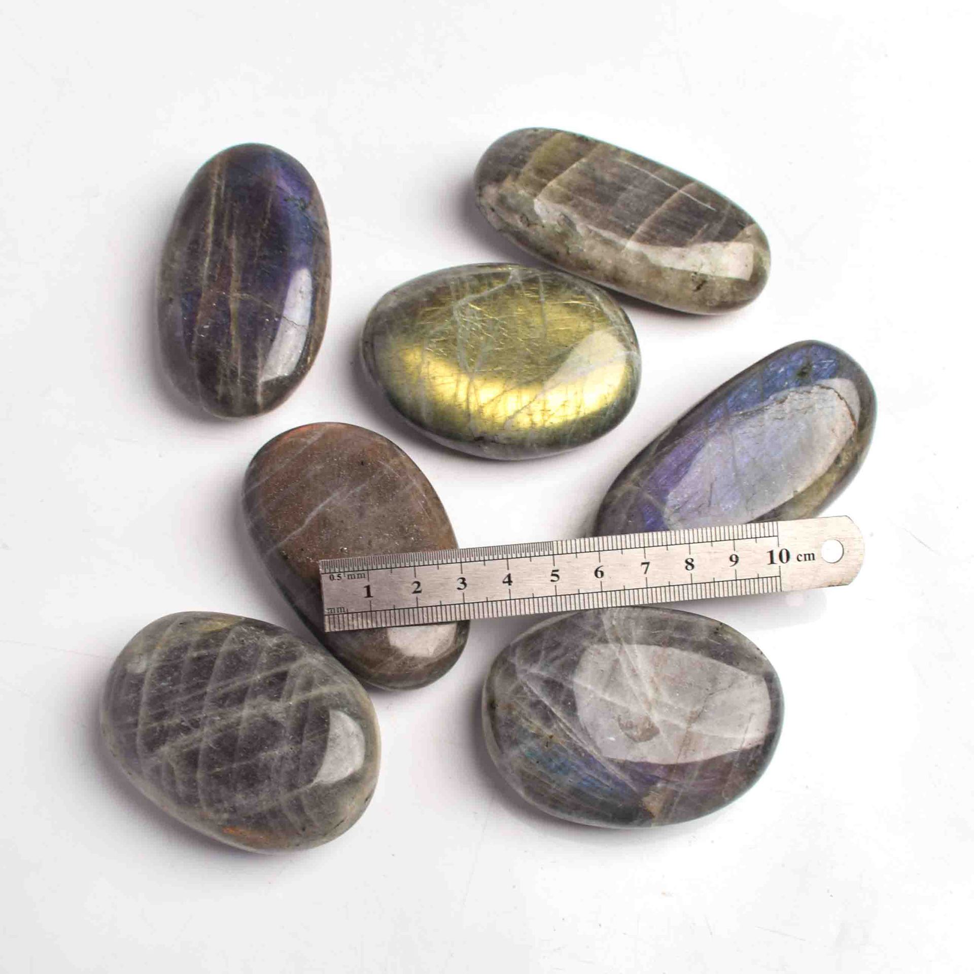 보라색 풀 장석 6-8cm/piece