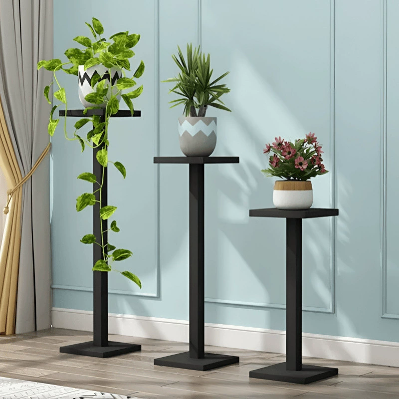Рама для цветочных горшков для гостиной простой современный цветочный столик из стального дерева рама для балкона для цветочных горшков