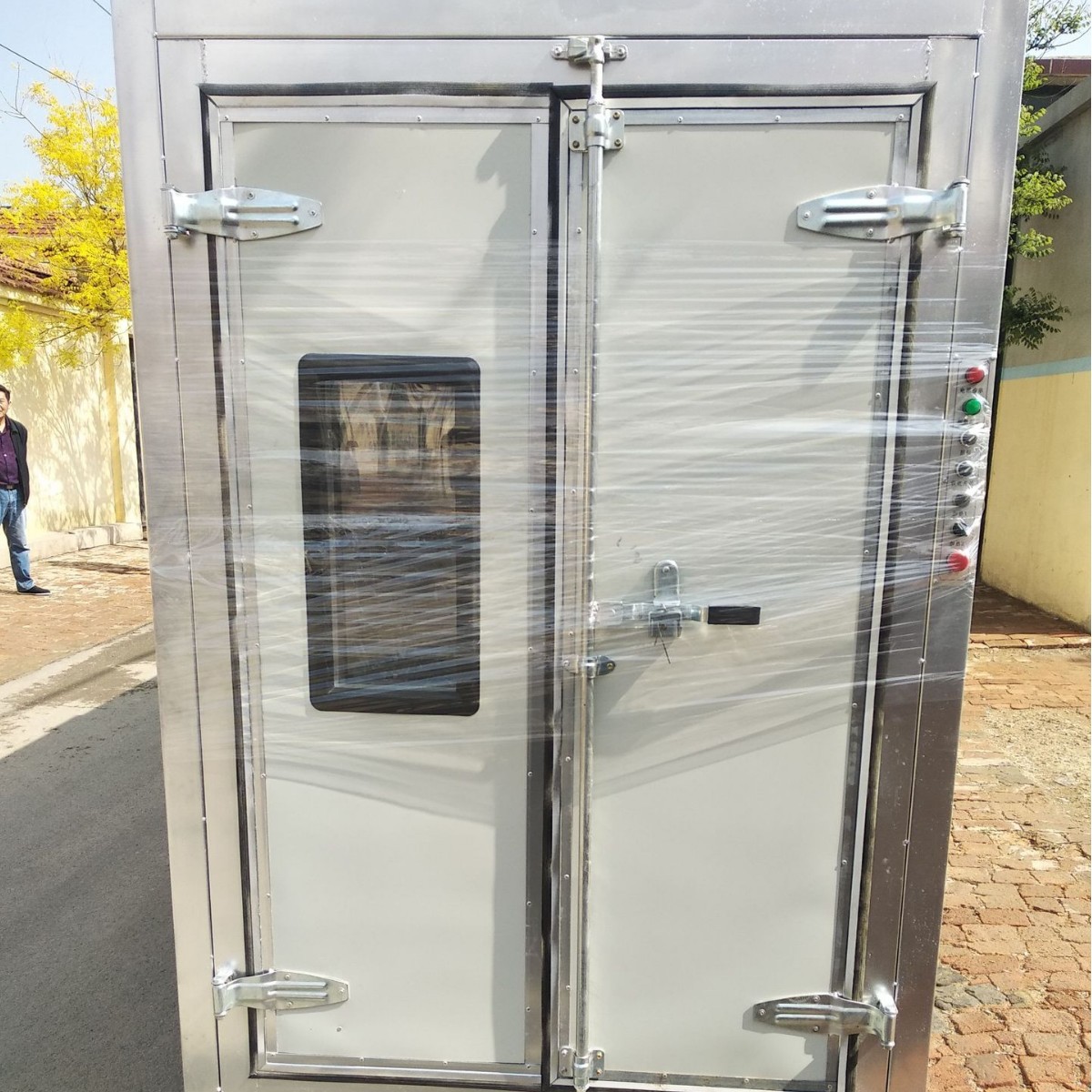 加热高温固化房软包复合膜熟化室适用印刷复合的熟化室电加热烘箱