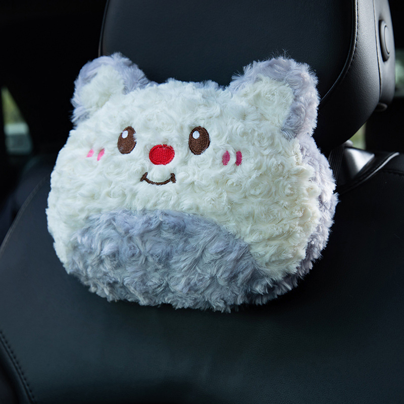 invierno cojín de asiento de automóvil calentamiento silla protector de cintura cojín de respaldo integral cojín de peluche cojín de asiento de cojín interior image 6