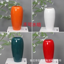 厂家直销花瓶批发支持代发仿陶瓷树脂花瓶家居摆放灵动不可水培