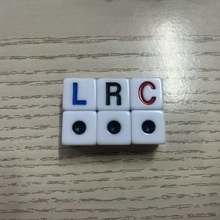 16MM LRC骰子现货供应LRC筒装骰子太阳花筹码片Left right dice