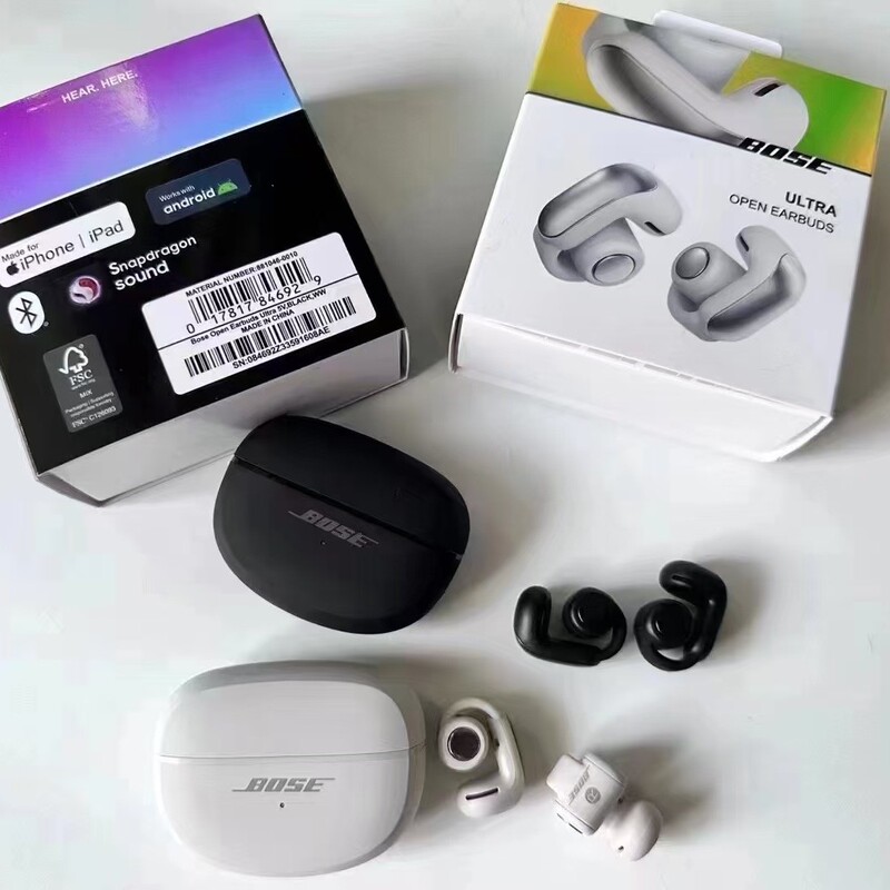Cross-Border New Model V12 Ear Clip Open-Style Headphones Ultra Wireless Bluetooth Spatial Audio Non-In-Ear Ear Clip Type