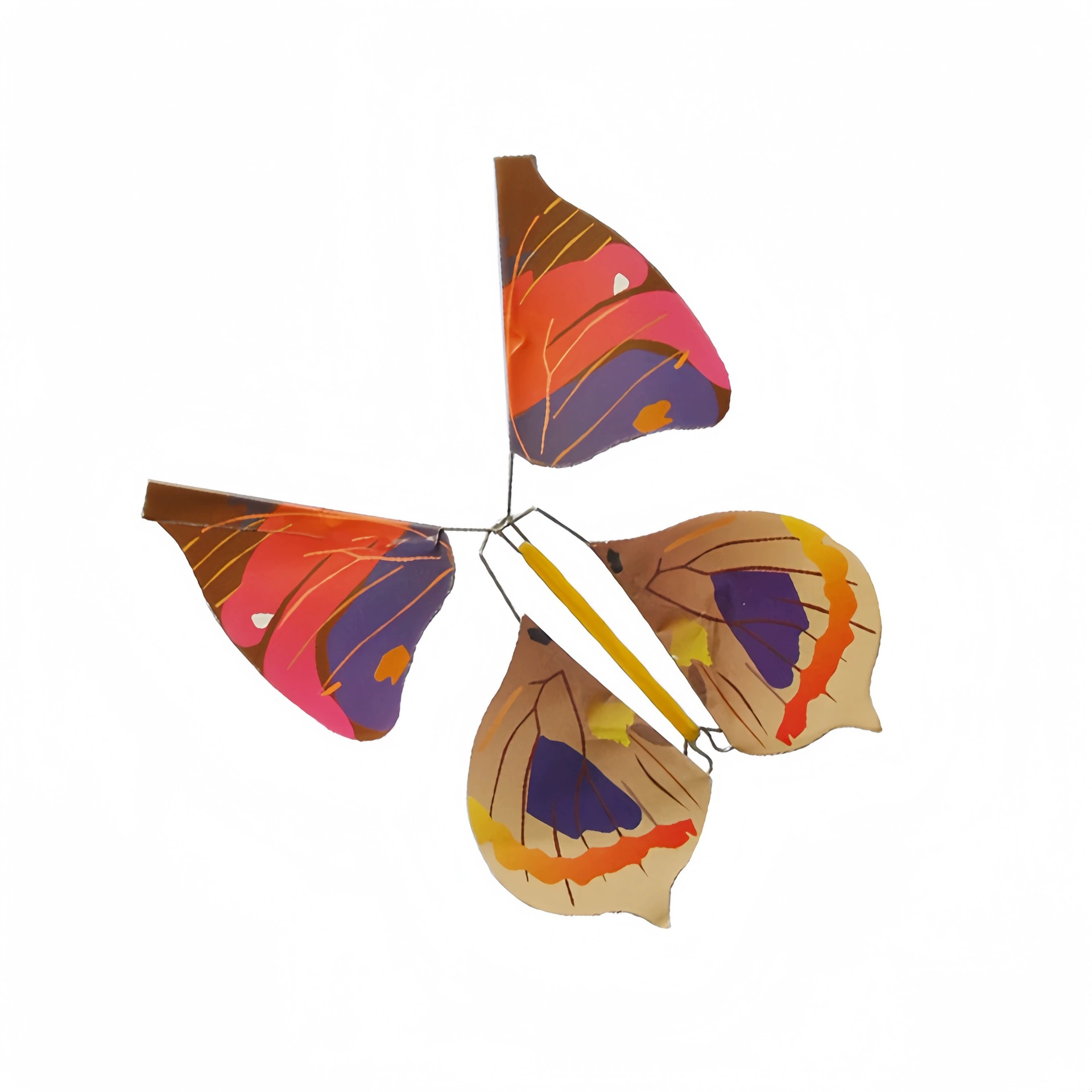 Cross-border trading), magic elastic flying butterfly with butterfly, floating magic, (Physicals