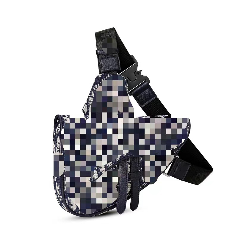 2323 # D Brand Men's Saddle Bag Single Shoulder Crossbody Bag